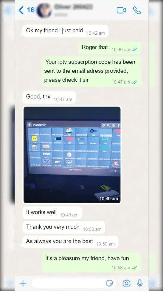 Customer review screenshot from Thomas L.
